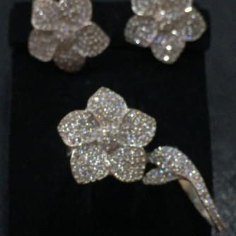 արծաթյա կանացի կոմպլեկտ հավաքածու - 11.65 գր - ԿՈԴ 203-933 arcatya kanaci komplekt havaqacu - 11.65 gr 