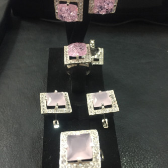 արծաթյա կանացի կոմպլեկտ հավաքածու - 16.6 գր - ԿՈԴ 204-103 arcatya kanaci komplekt havaqacu - 16.6 gr 