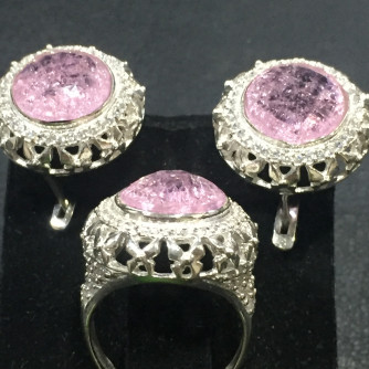 արծաթյա կանացի կոմպլեկտ հավաքածու - 18.3 գր - ԿՈԴ 203-939 arcatya kanaci komplekt havaqacu - 18.3 gr 