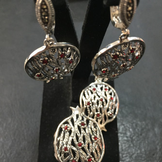 արծաթյա կանացի կոմպլեկտ հավաքածու - 21.3 գր - ԿՈԴ 204-060 arcatya kanaci komplekt havaqacu - 21.3 gr 