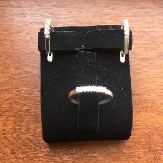 արծաթյա կանացի կոմպլեկտ հավաքածու - 3.5 գր - ԿՈԴ 203-865 arcatya kanaci komplekt havaqacu - 3.5 gr 