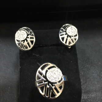 արծաթյա կանացի կոմպլեկտ հավաքածու - 7.8 գր - ԿՈԴ 203-583 arcatya kanaci komplekt havaqacu - 7.8 gr 