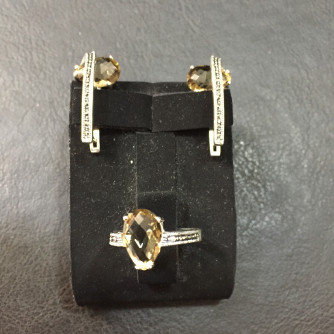 արծաթյա կանացի կոմպլեկտ հավաքածու - 8.2 գր - ԿՈԴ 203-418 arcatya kanaci komplekt havaqacu - 8.2 gr 