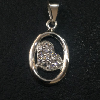 արծաթյա կանացի կուլոն - 1.3 գր - ԿՈԴ 203-315 arcatya kanaci kulon - 1.3 gr 