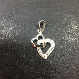 արծաթյա կանացի կուլոն - 1.3 գր - ԿՈԴ 203-331 arcatya kanaci kulon - 1.3 gr 