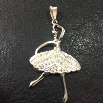 արծաթյա կանացի կուլոն - 3.5 գր - ԿՈԴ 203-335 arcatya kanaci kulon - 3.5 gr 