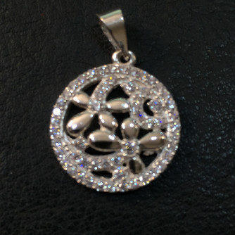 արծաթյա կանացի կուլոն - 3.9 գր - ԿՈԴ 203-645 arcatya kanaci kulon - 3.9 gr 