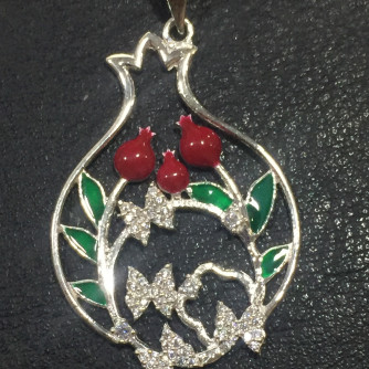 արծաթյա կանացի կուլոն - 3.9 գր - ԿՈԴ 203-664 arcatya kanaci kulon - 3.9 gr 