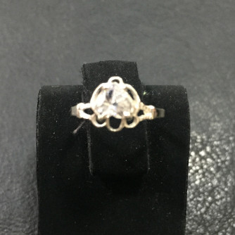 արծաթյա կանացի Մատանի - 0.8 գր - ԿՈԴ 203-855 arcatya kanaci Matani - 0.8 gr 