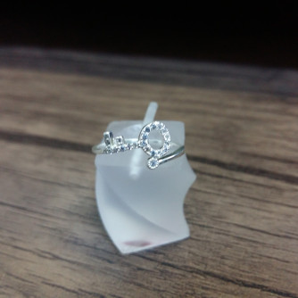 արծաթյա կանացի Մատանի - 1.1 գր - ԿՈԴ 204-272 arcatya kanaci Matani - 1.1 gr 