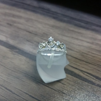 արծաթյա կանացի Մատանի - 1.6 գր - ԿՈԴ 204-232 arcatya kanaci Matani - 1.6 gr 