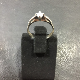 արծաթյա կանացի Մատանի - 1.7 գր - ԿՈԴ 203-457 arcatya kanaci Matani - 1.7 gr 