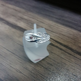 արծաթյա կանացի Մատանի - 1.7 գր - ԿՈԴ 204-231 arcatya kanaci Matani - 1.7 gr 