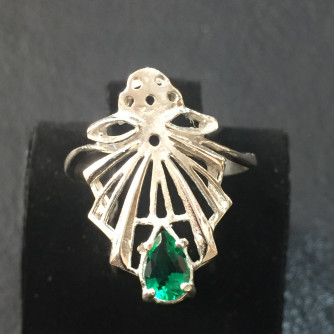 արծաթյա կանացի Մատանի - 1.8 գր - ԿՈԴ 203-901 arcatya kanaci Matani - 1.8 gr 