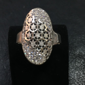 արծաթյա կանացի Մատանի - 1.8 գր - ԿՈԴ 203-479 arcatya kanaci Matani - 1.8 gr 