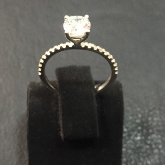 արծաթյա կանացի Մատանի - 1.9 գր - ԿՈԴ 203-964 arcatya kanaci Matani - 1.9 gr 