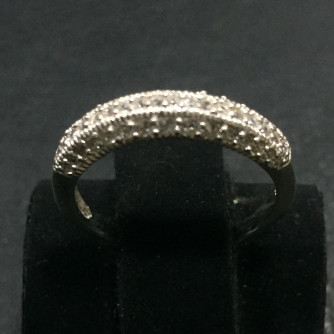 արծաթյա կանացի Մատանի - 1.9 գր - ԿՈԴ 203-935 arcatya kanaci Matani - 1.9 gr 