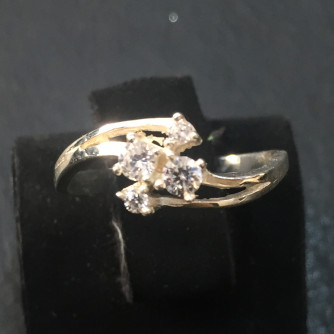 արծաթյա կանացի Մատանի - 2 գր - ԿՈԴ 203-902 arcatya kanaci Matani - 2 gr 