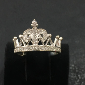 արծաթյա կանացի Մատանի - 2.2 գր - ԿՈԴ 203-274 arcatya kanaci Matani - 2.2 gr 