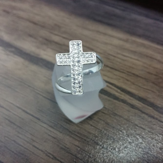 արծաթյա կանացի Մատանի - 2.3 գր - ԿՈԴ 204-300 arcatya kanaci Matani - 2.3 gr 