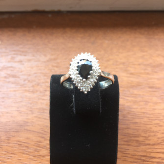 արծաթյա կանացի Մատանի - 2.4 գր - ԿՈԴ 203-910 arcatya kanaci Matani - 2.4 gr 