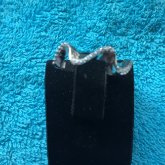 արծաթյա կանացի Մատանի - 2.7 գր - ԿՈԴ 203-751 arcatya kanaci Matani - 2.7 gr 