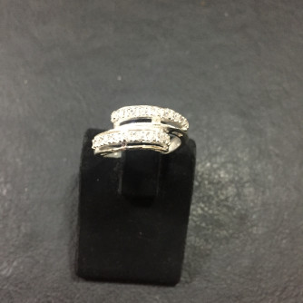 արծաթյա կանացի Մատանի - 2.8 գր - ԿՈԴ 203-381 arcatya kanaci Matani - 2.8 gr 