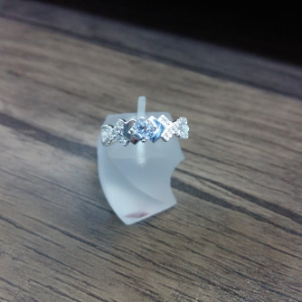 արծաթյա կանացի Մատանի - 2.8 գր - ԿՈԴ 204-311 arcatya kanaci Matani - 2.8 gr 