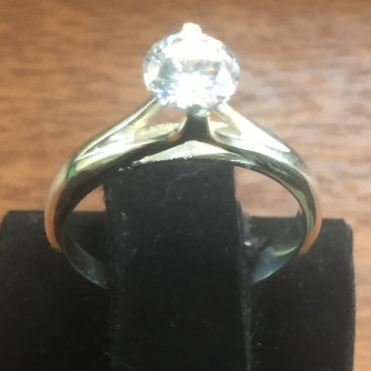 արծաթյա կանացի Մատանի - 3 գր - ԿՈԴ 203-944 arcatya kanaci Matani - 3 gr 