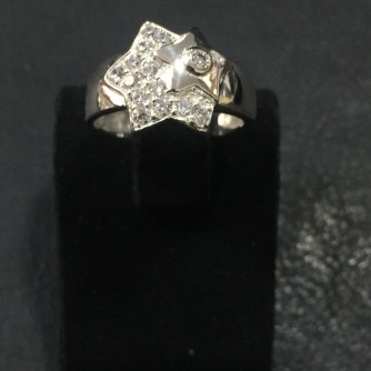 արծաթյա կանացի Մատանի - 3 գր - ԿՈԴ 203-368 arcatya kanaci Matani - 3 gr 