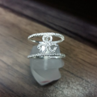 արծաթյա կանացի Մատանի - 3 գր - ԿՈԴ 204-248 arcatya kanaci Matani - 3 gr 