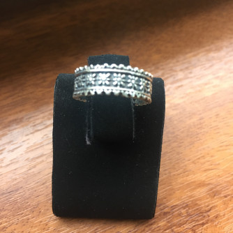 արծաթյա կանացի Մատանի - 3.2 գր - ԿՈԴ 203-874 arcatya kanaci Matani - 3.2 gr 