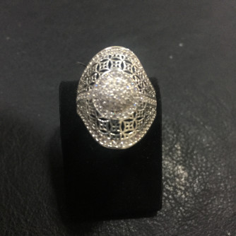 արծաթյա կանացի Մատանի - 3.2 գր - ԿՈԴ 203-504 arcatya kanaci Matani - 3.2 gr 