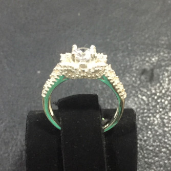 արծաթյա կանացի Մատանի - 3.3 գր - ԿՈԴ 203-813 arcatya kanaci Matani - 3.3 gr 