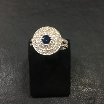 արծաթյա կանացի Մատանի - 3.5 գր - ԿՈԴ 203-264 arcatya kanaci Matani - 3.5 gr 