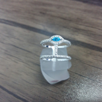 արծաթյա կանացի Մատանի - 3.5 գր - ԿՈԴ 204-239 arcatya kanaci Matani - 3.5 gr 