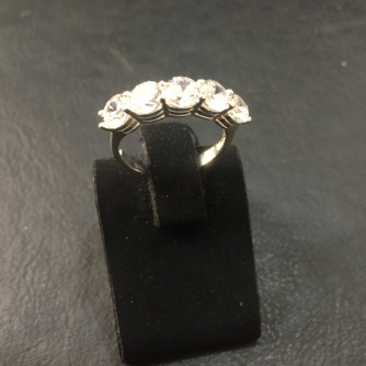 արծաթյա կանացի Մատանի - 3.6 գր - ԿՈԴ 203-731 arcatya kanaci Matani - 3.6 gr 