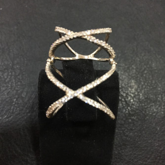 արծաթյա կանացի Մատանի - 3.6 գր - ԿՈԴ 203-966 arcatya kanaci Matani - 3.6 gr 