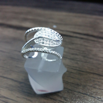 արծաթյա կանացի Մատանի - 3.6 գր - ԿՈԴ 204-286 arcatya kanaci Matani - 3.6 gr 