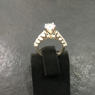 արծաթյա կանացի Մատանի - 3.8 գր - ԿՈԴ 203-862 arcatya kanaci Matani - 3.8 gr 