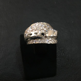 արծաթյա կանացի Մատանի - 4.4 գր - ԿՈԴ 203-361 arcatya kanaci Matani - 4.4 gr 