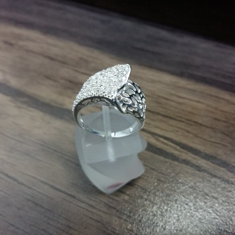 արծաթյա կանացի Մատանի - 4.5 գր - ԿՈԴ 204-276 arcatya kanaci Matani - 4.5 gr 