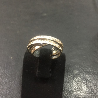 արծաթյա կանացի Մատանի - 4.8 գր - ԿՈԴ 203-739 arcatya kanaci Matani - 4.8 gr 