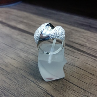 արծաթյա կանացի Մատանի - 5.5 գր - ԿՈԴ 204-271 arcatya kanaci Matani - 5.5 gr 