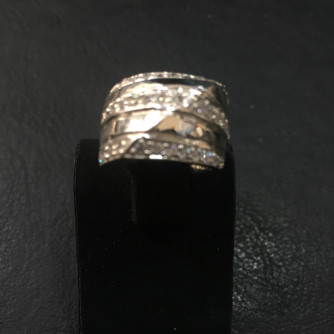 արծաթյա կանացի Մատանի - 6.3 գր - ԿՈԴ 203-364 arcatya kanaci Matani - 6.3 gr 