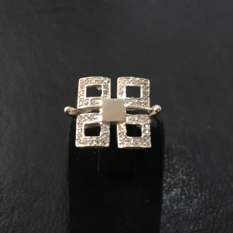 արծաթյա կանացի Մատանի - 7.3 գր - ԿՈԴ 203-924 arcatya kanaci Matani - 7.3 gr 