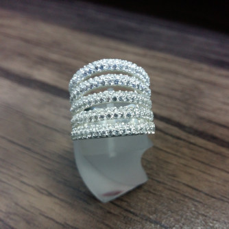 արծաթյա կանացի Մատանի - 8 գր - ԿՈԴ 204-236 arcatya kanaci Matani - 8 gr 