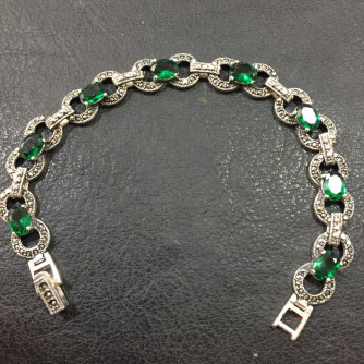 արծաթյա կանացի թևնոց - 12.3 գր - ԿՈԴ 203-535 arcatya kanaci tevnoc - 12.3 gr 