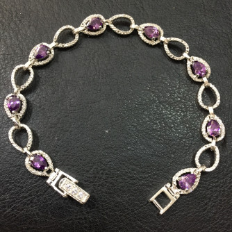 արծաթյա կանացի թևնոց - 12.5 գր - ԿՈԴ 203-302 arcatya kanaci tevnoc - 12.5 gr 