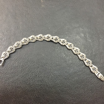 արծաթյա կանացի թևնոց - 12.8 գր - ԿՈԴ 203-629 arcatya kanaci tevnoc - 12.8 gr 